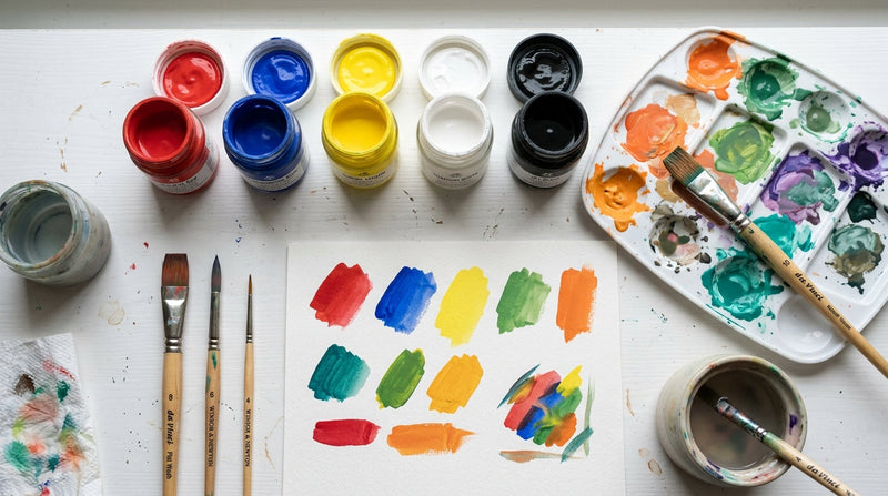Gouache malen: Der komplette Leitfaden für Anfänger