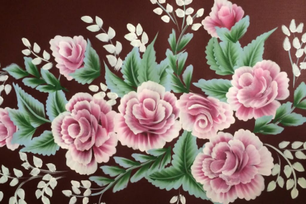 Maľovanie jedným ťahom — technika One Stroke Painting