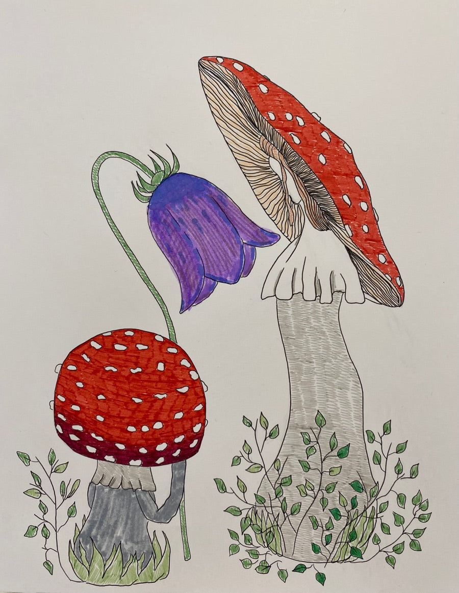 ARTMIE Inktober Illustration mit Kunstbedarf