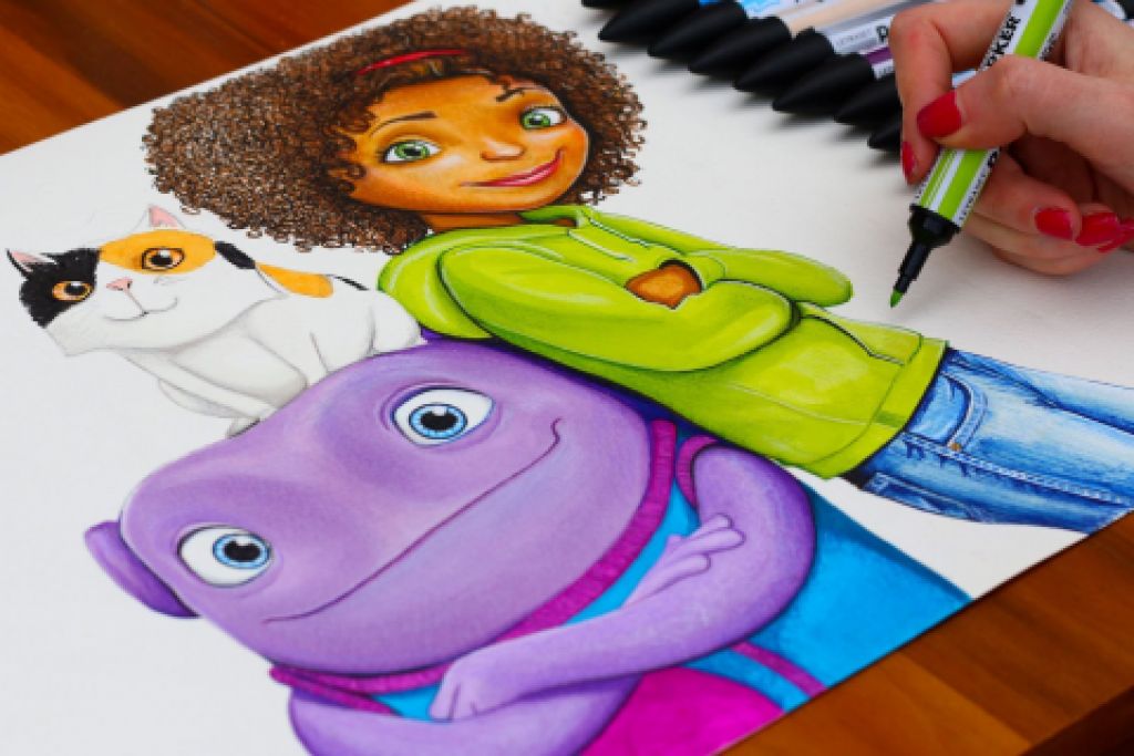 Promarkeri Winsor &amp; Newton za ilustracijo in dizajn