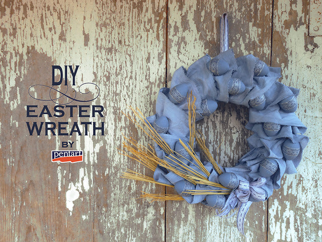 DIY: Frühlingskranz im Landhausstil