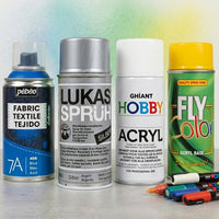 Farby v spreji a fixky