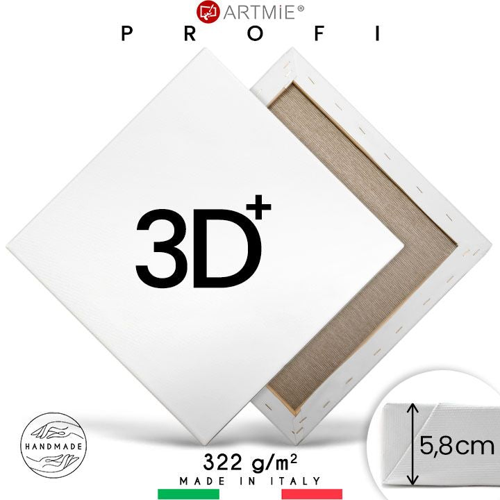 3D+ Maliarske plátno na ráme PROFI | Rôzne rozmery — obrázok 2