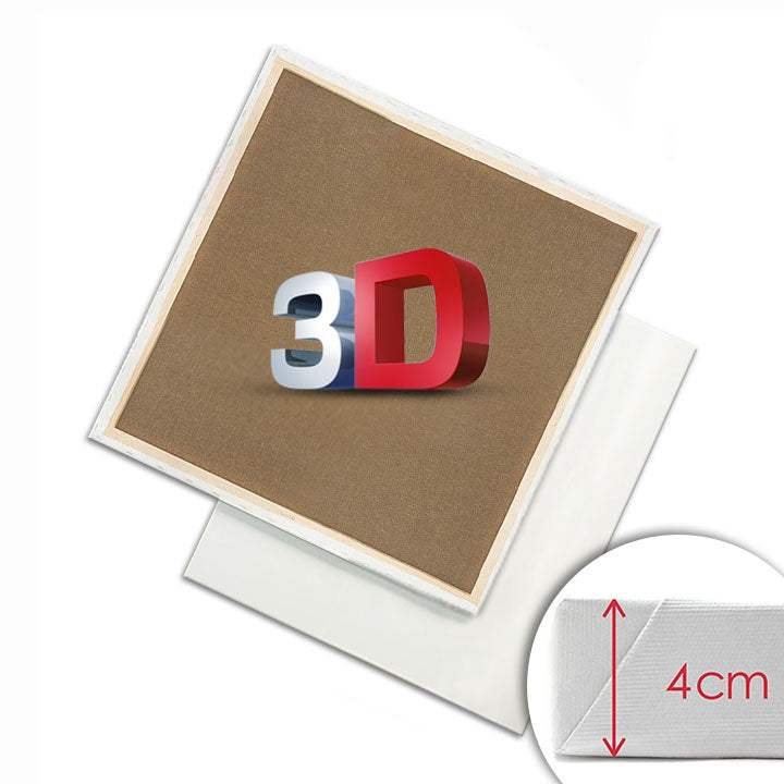 3D Maliarske plátno na ráme PROFI | rôzne veľkosti — obrázok 4