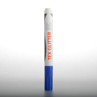 DARWI TEX fixy na textil glitrové 6ml – modrá