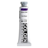 Akrylová farba GOLDEN Heavy Body 59 ml – 1572 medium fialová