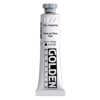 Akrylová farba GOLDEN Heavy Body 59 ml – 1573 titánová fialová bledá