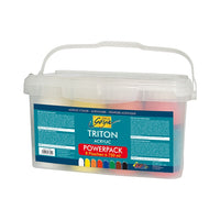 Akrylové farby Kreul Triton Liquid Powerpack/ sada 8 x 750 ml