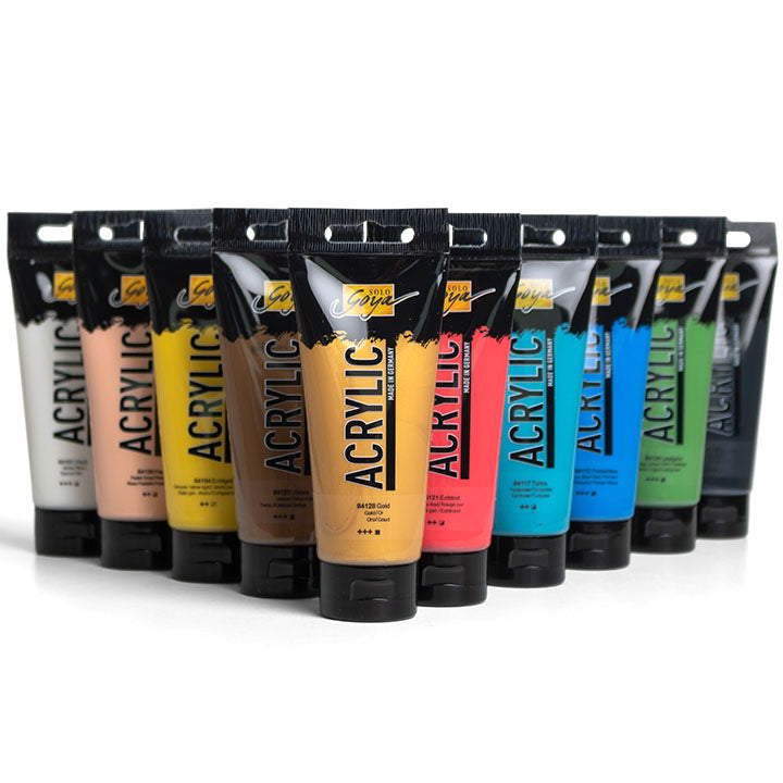 Akrylové farby Solo Goya - ARTMIE Gold Matches | sada 10 x 100 ml