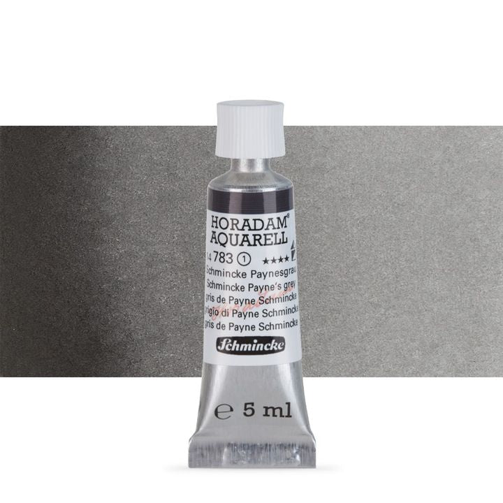 Schmincke Horadam akvarelové farby v tube 5 ml – 783 Schmincke Paynes grey
