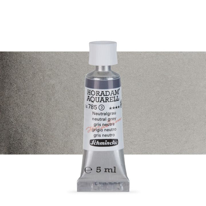 Schmincke Horadam akvarelové farby v tube 5 ml – 785 neutrálna sivá