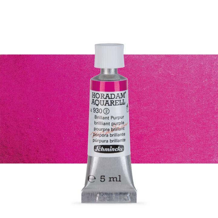 Schmincke Horadam akvarelové farby v tube 5 ml – 930 brilliant fialová