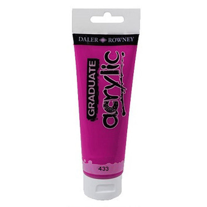 Daler-Rowney GRADUATE Acrylfarbe 120 ml | verschiedene Farbtöne | ARTMIE