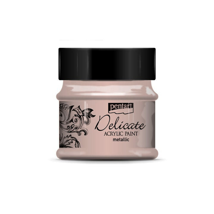 Akrylová farba Delicate metalická 50ml | rôzne farby — obrázok 6
