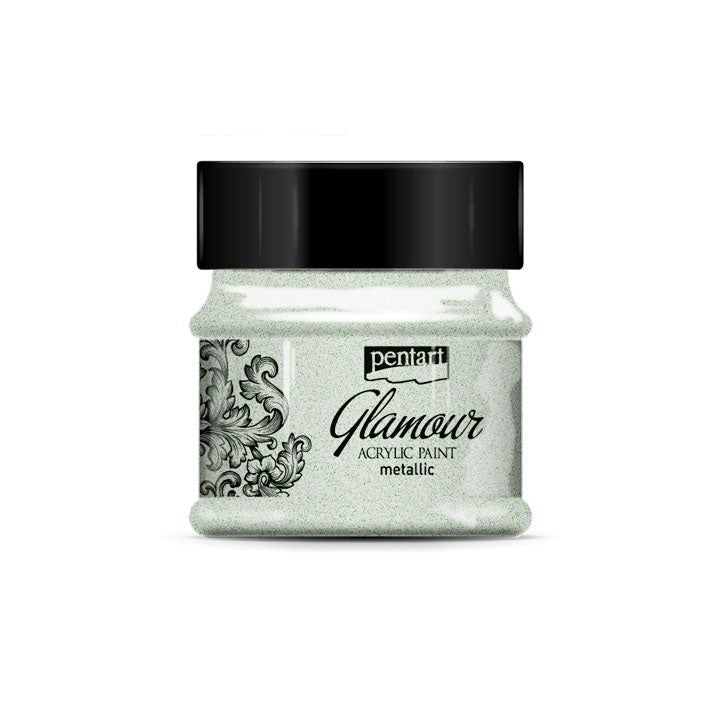 Akrylová farba Glamour metalická 50ml | rôzne farby — obrázok 2