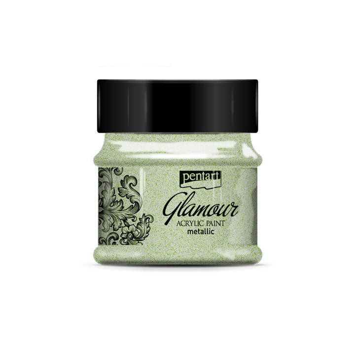 Akrylová farba Glamour metalická 50ml | rôzne farby — obrázok 3
