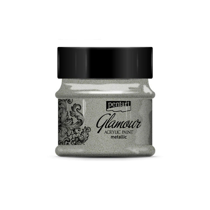Akrylová farba Glamour metalická 50ml | rôzne farby — obrázok 4