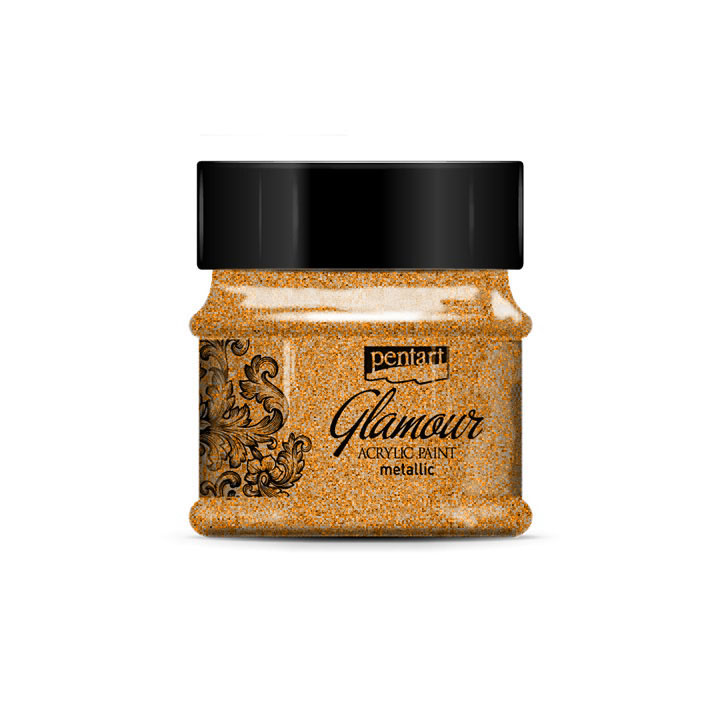 Akrylová farba Glamour metalická 50ml | rôzne farby — obrázok 7