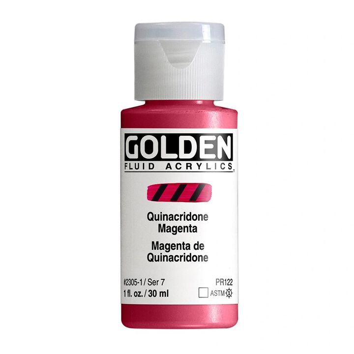 Akrylová farba GOLDEN Fluid 118 ml | rôzne farby — obrázok 1