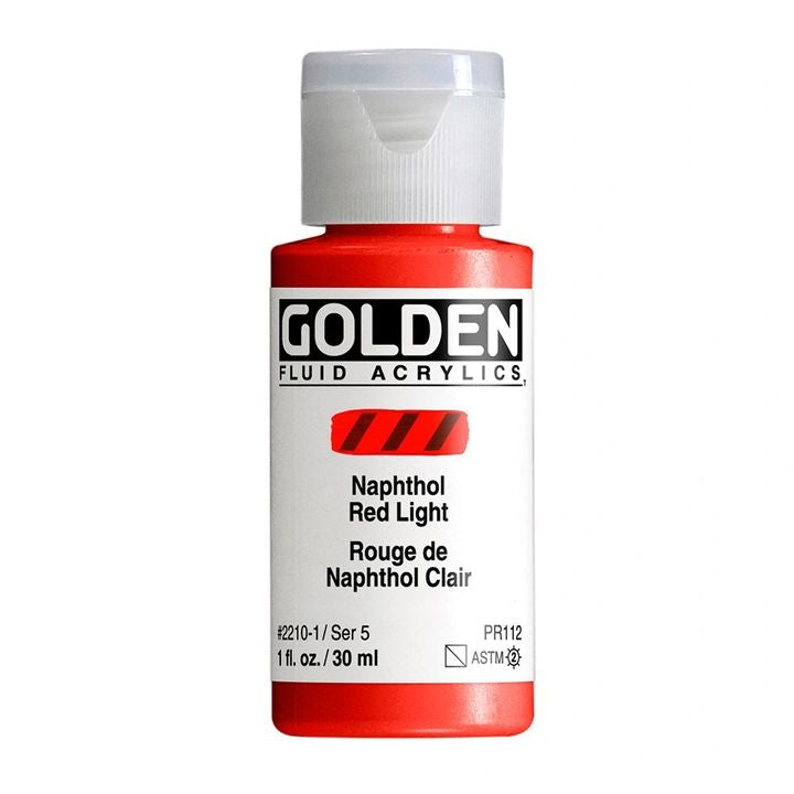 Akrylová farba GOLDEN Fluid 30 ml | rôzne farby — obrázok 19