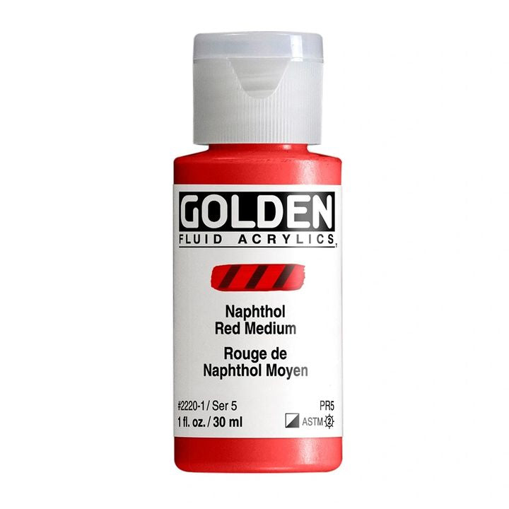 Akrylová farba GOLDEN Fluid 30 ml | rôzne farby — obrázok 20