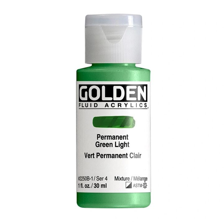 GOLDEN Fluid Acrylfarbe 30 ml | verschiedene Farben | ARTMIE