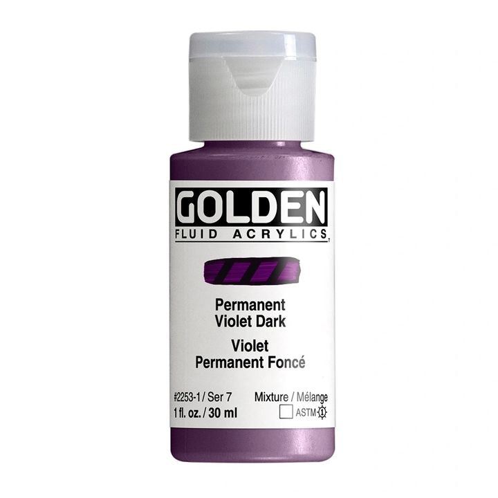 GOLDEN Fluid Acrylfarbe 30 ml | verschiedene Farben | ARTMIE