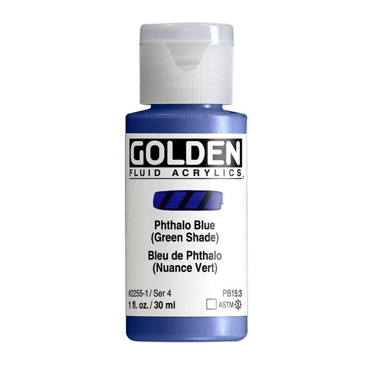 GOLDEN Fluid Acrylfarbe 30 ml | verschiedene Farben | ARTMIE
