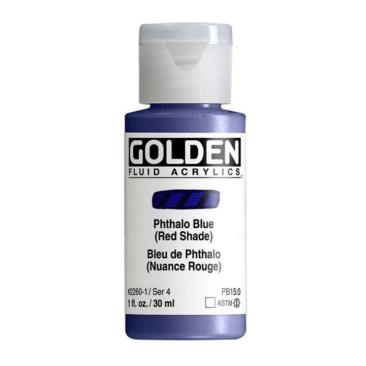 GOLDEN Fluid Acrylfarbe 30 ml | verschiedene Farben | ARTMIE
