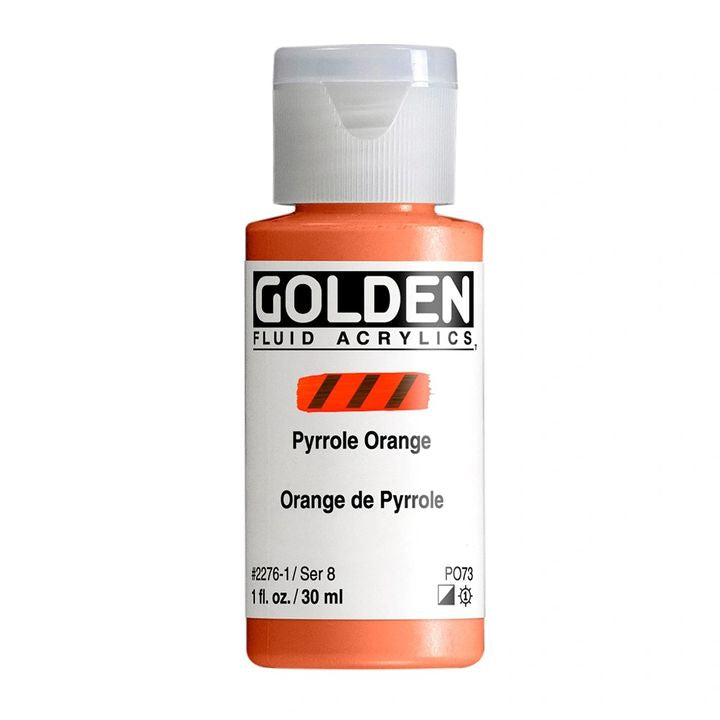 GOLDEN Fluid Acrylfarbe 30 ml | verschiedene Farben | ARTMIE