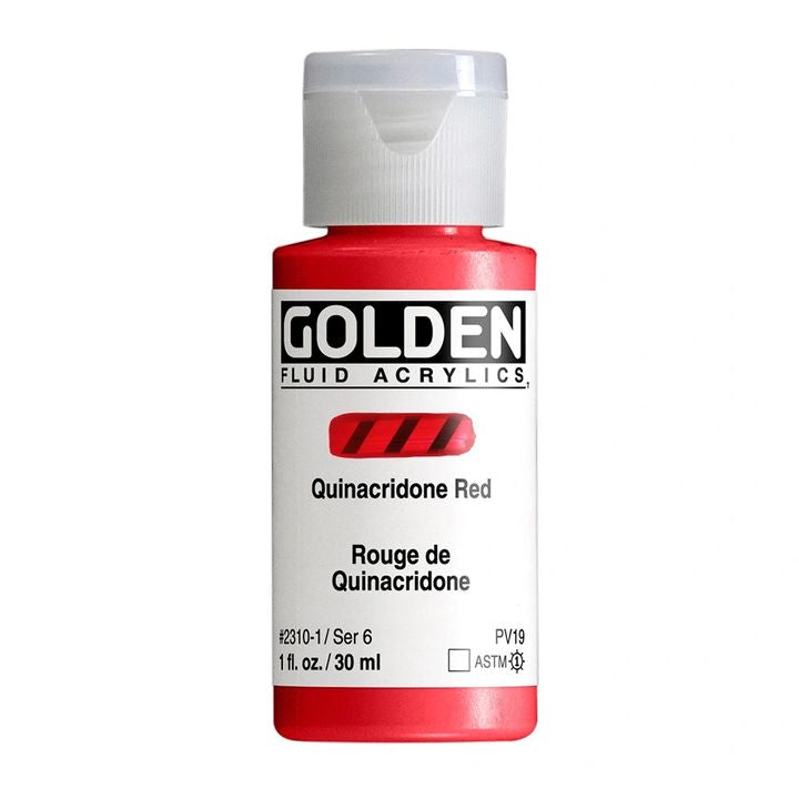 GOLDEN Fluid Acrylfarbe 30 ml | verschiedene Farben | ARTMIE