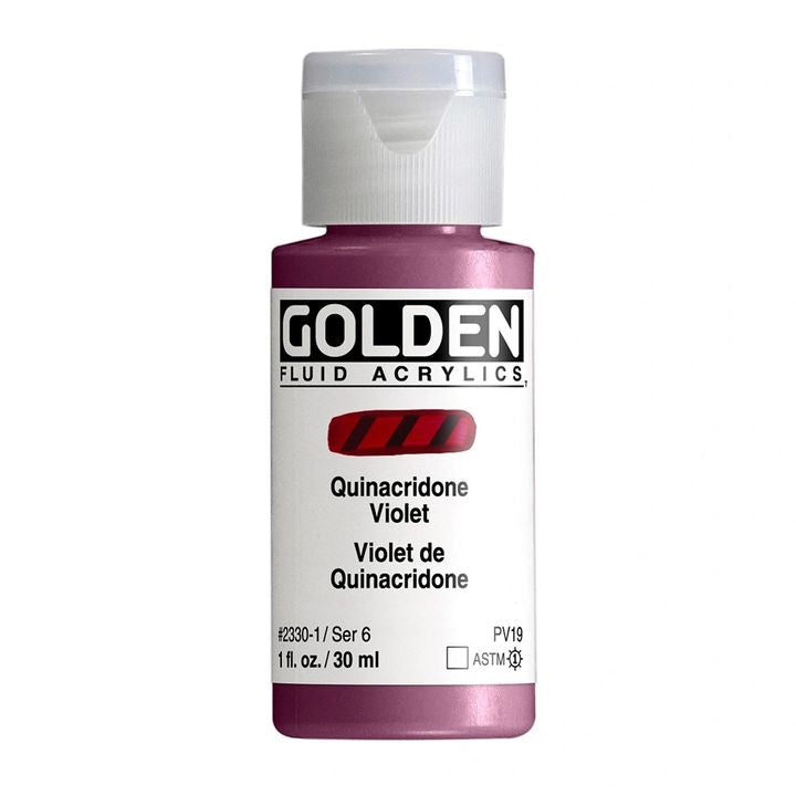 GOLDEN Fluid Acrylfarbe 30 ml | verschiedene Farben | ARTMIE