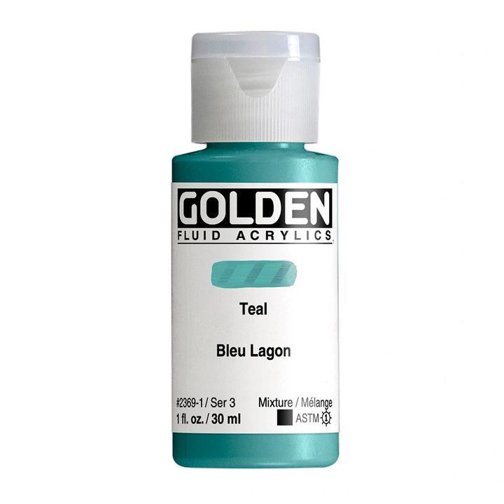 GOLDEN Fluid Acrylfarbe 30 ml | verschiedene Farben | ARTMIE