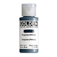 GOLDEN Fluid Acrylfarbe 30 ml | verschiedene Farben | ARTMIE