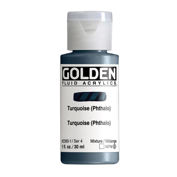 GOLDEN Fluid Acrylfarbe 30 ml | verschiedene Farben | ARTMIE
