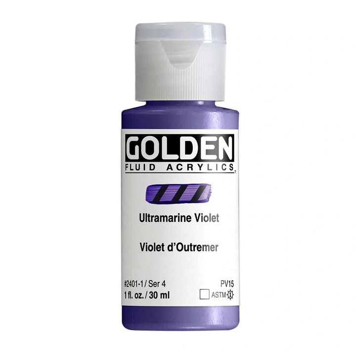 GOLDEN Fluid Acrylfarbe 30 ml | verschiedene Farben | ARTMIE
