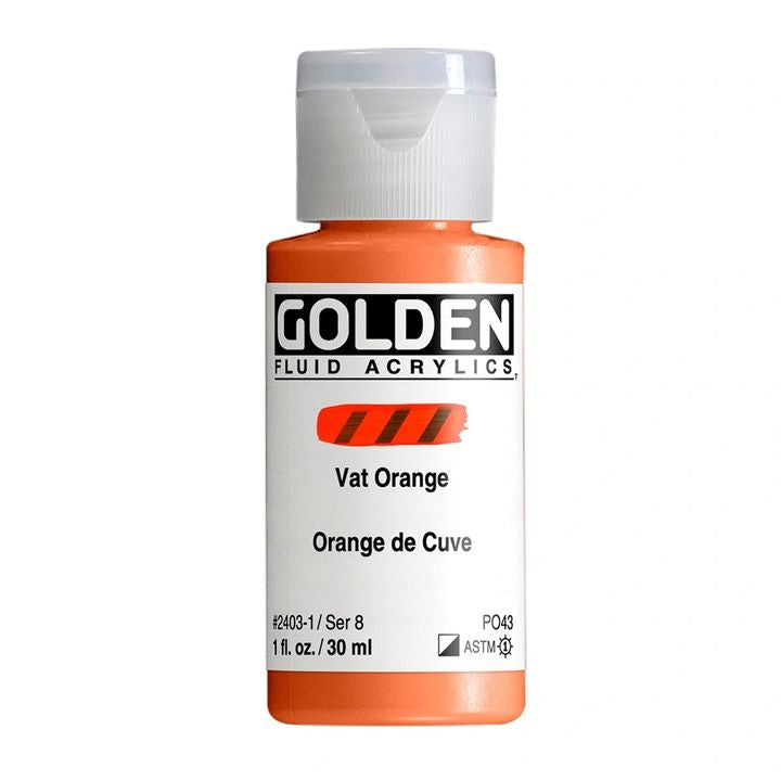 GOLDEN Fluid Acrylfarbe 30 ml | verschiedene Farben | ARTMIE