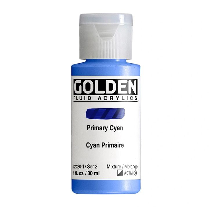 GOLDEN Fluid Acrylfarbe 30 ml | verschiedene Farben | ARTMIE