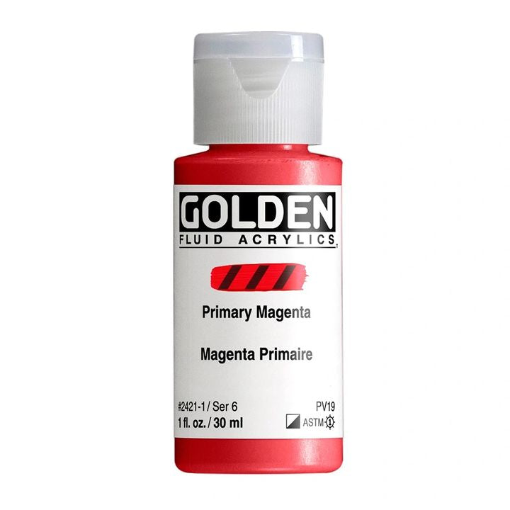 GOLDEN Fluid Acrylfarbe 30 ml | verschiedene Farben | ARTMIE
