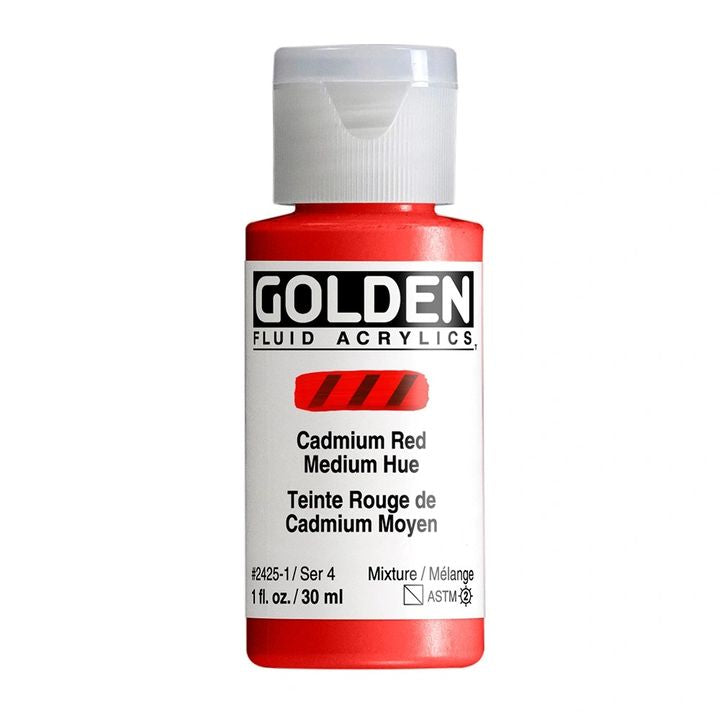 GOLDEN Fluid Acrylfarbe 30 ml | verschiedene Farben | ARTMIE