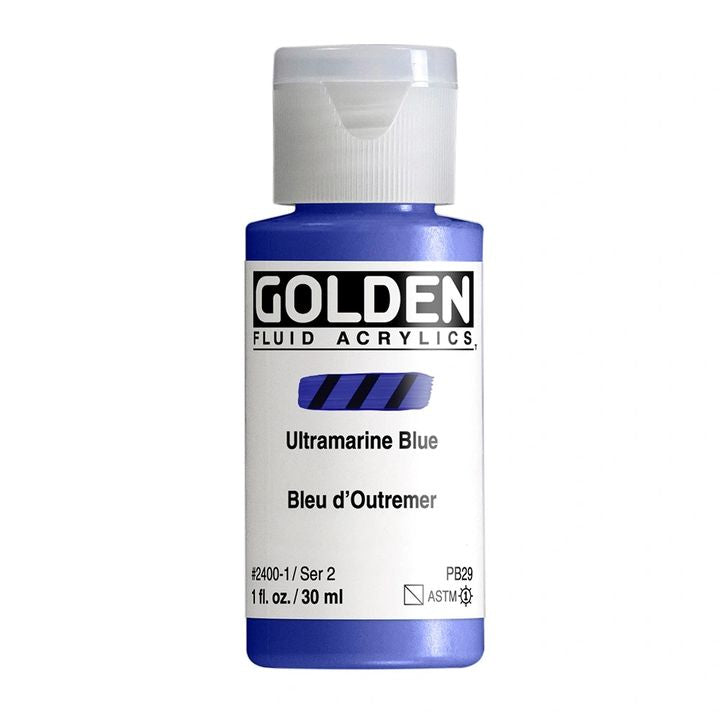 Akrylová farba GOLDEN Fluid 30 ml | rôzne farby — obrázok 1