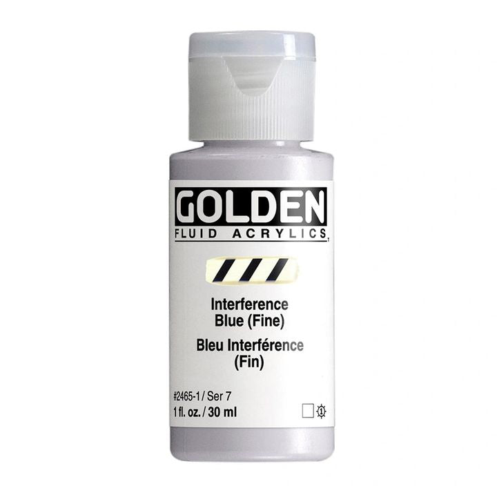 Akrylová farba GOLDEN Fluid Interference 118 ml | rôzne farby — obrázok 2