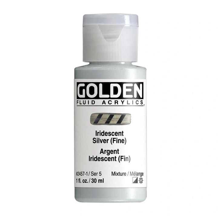 Akrylová farba GOLDEN Fluid Iridescent 118 ml | rôzne farby — obrázok 9