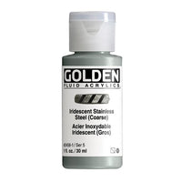 Akrylová farba GOLDEN Fluid Iridescent 118 ml | rôzne farby — obrázok 1