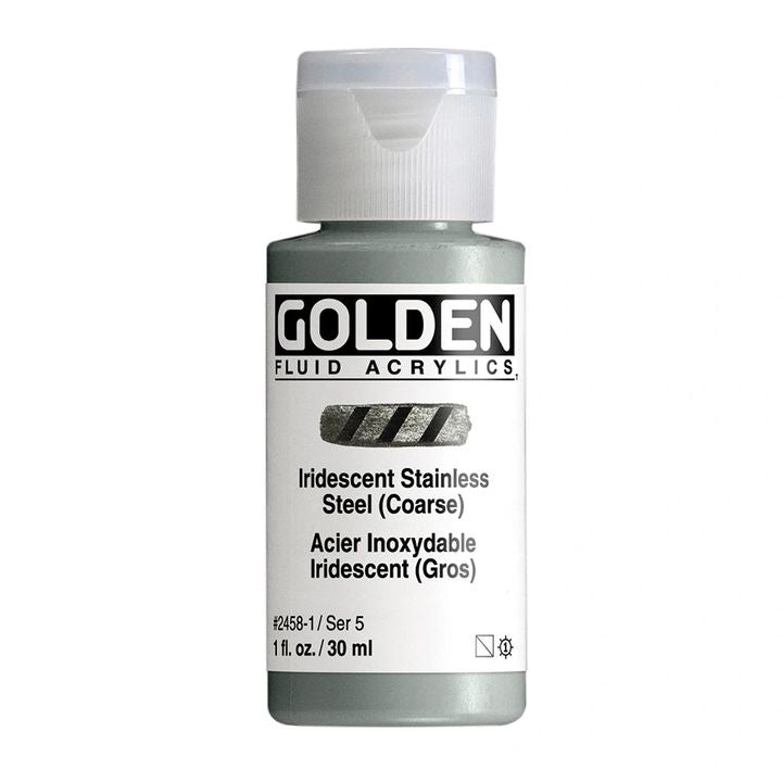 Akrylová farba GOLDEN Fluid Iridescent 118 ml | rôzne farby — obrázok 1