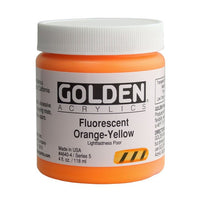 Akrylová farba GOLDEN Heavy Body Fluorescent 118 ml | rôzne farby — obrázok 6