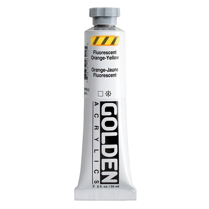 Akrylová farba GOLDEN Heavy Body Fluorescent 59 ml | rôzne farby — obrázok 4