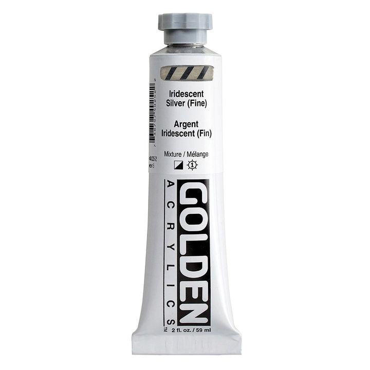 Akrylová farba GOLDEN Heavy Body Iridescent 148 ml | rôzne farby — obrázok 10