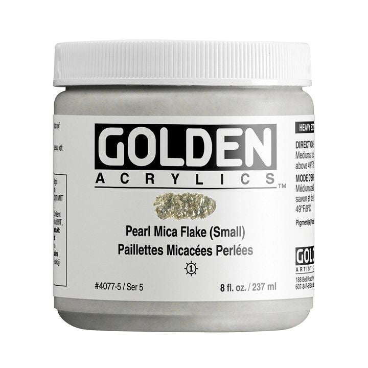 Akrylová farba GOLDEN Heavy Body Mica Flake 118 ml | rôzne farby — obrázok 1