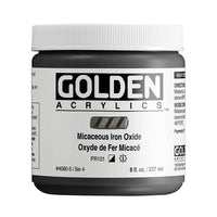 Akrylová farba GOLDEN Heavy Body Micaceous iron oxide 118 ml | rôzne farby